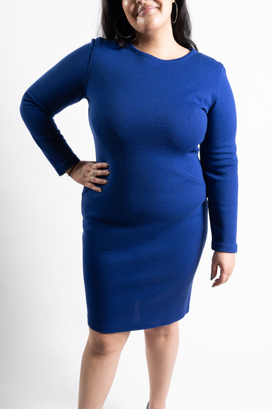 Cobalt Blue Dress - XL